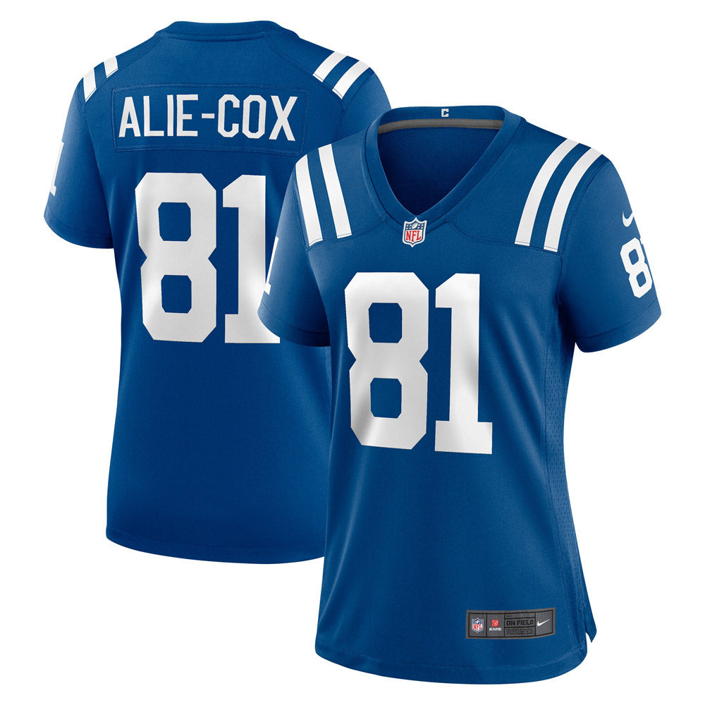 Women's Indianapolis Colts Mo Alie-Cox Team Game Jersey Royal Blue